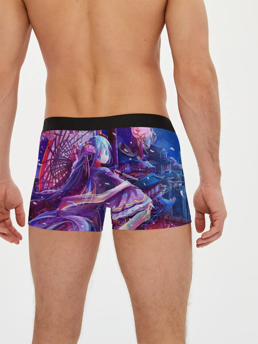 Мужские трусы боксеры / Волшебная Хацуне Мику