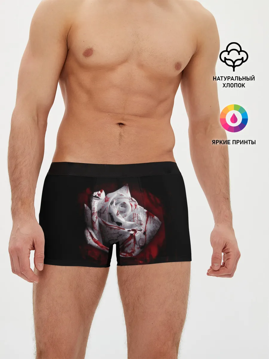 Мужские трусы боксеры / Кровавая роза