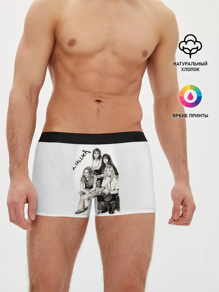 Мужские трусы боксеры / Metallica