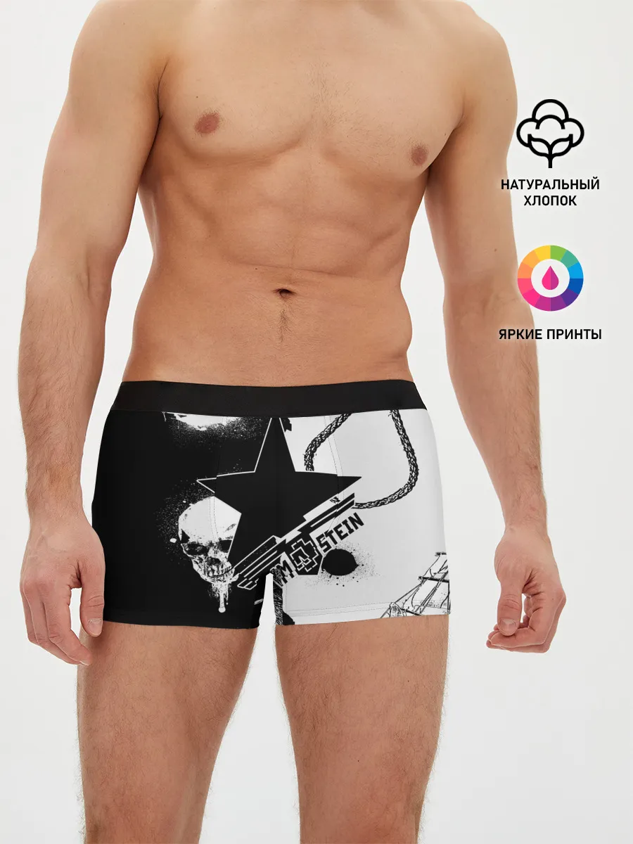 Мужские трусы боксеры / Rammstein