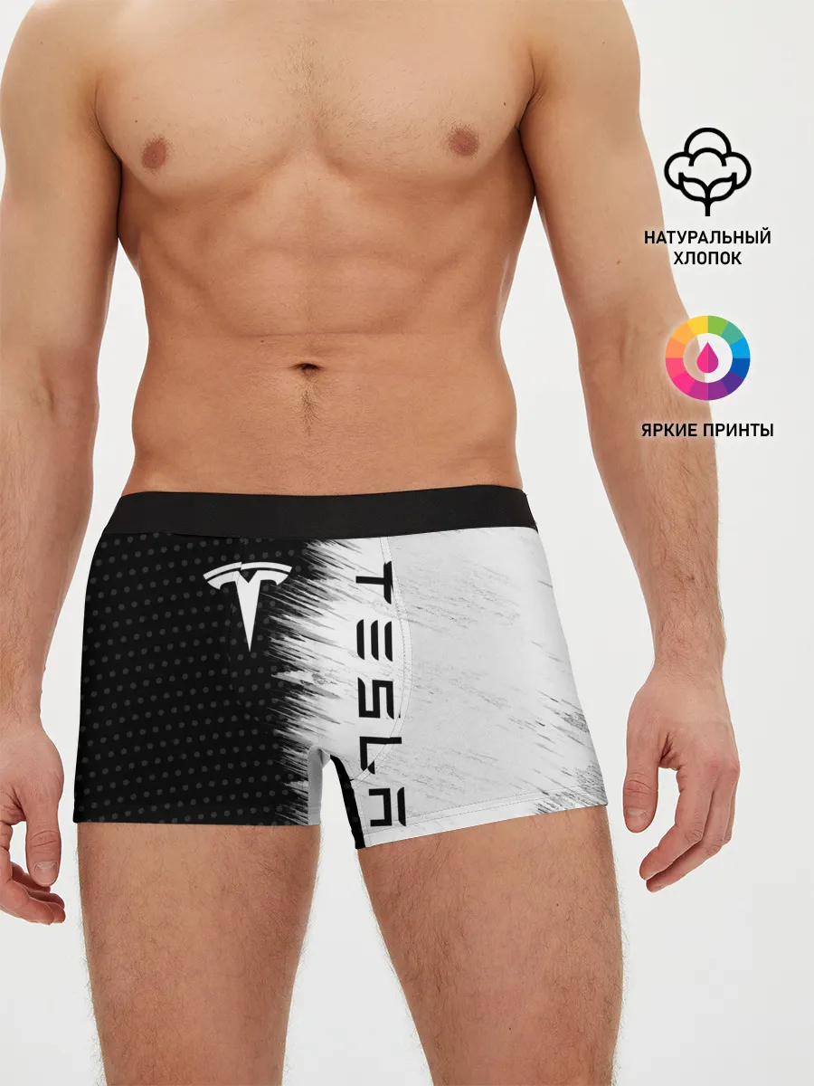 Мужские трусы боксеры / TESLA