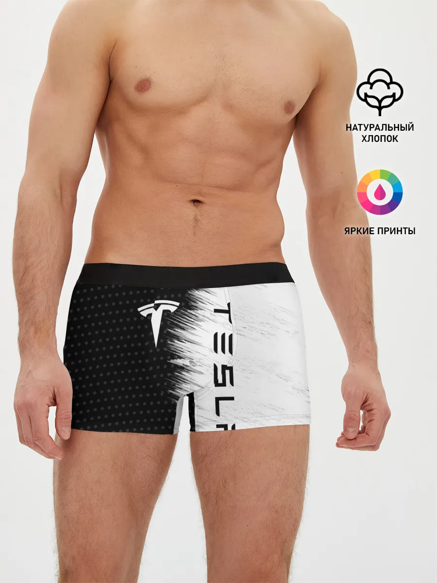Мужские трусы боксеры / TESLA