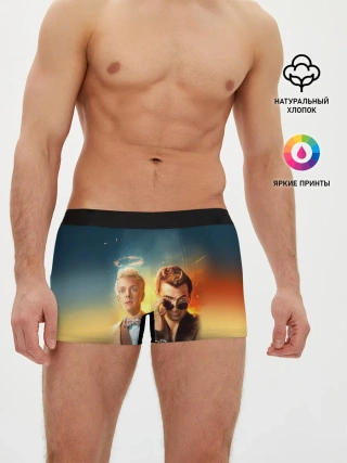 Мужские трусы боксеры / Good Omens