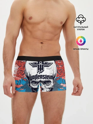 Мужские трусы боксеры / Wolfenstein