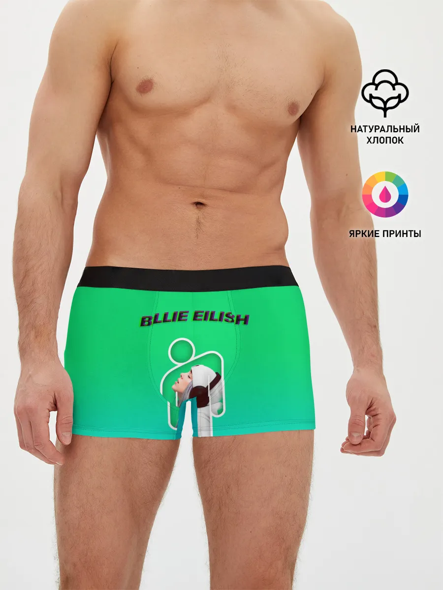 Мужские трусы боксеры / Billie Eilish