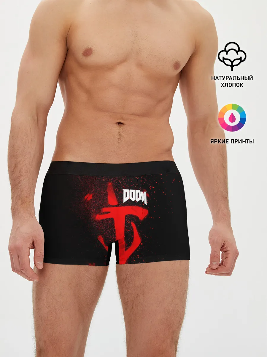 Мужские трусы боксеры / DOOM