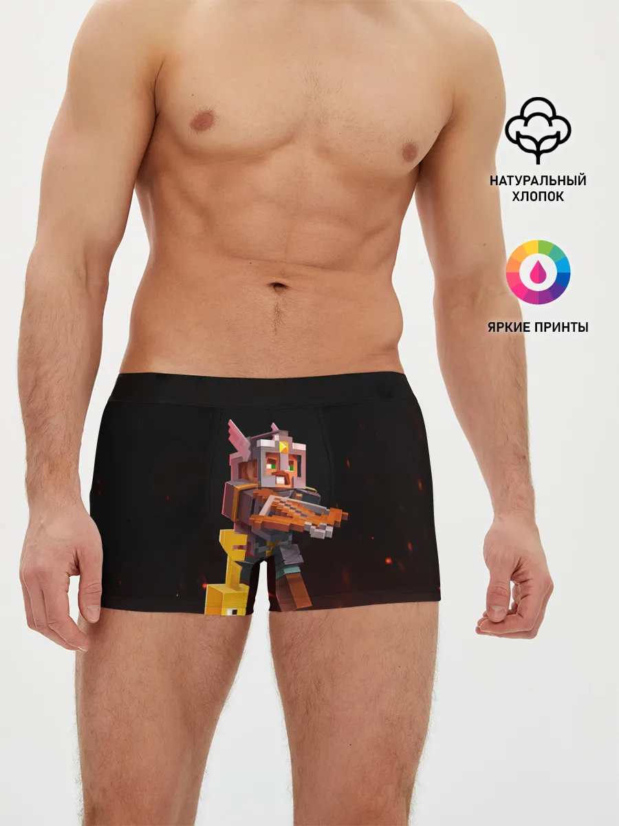 Мужские трусы боксеры / MINECRAFT: Dungeons