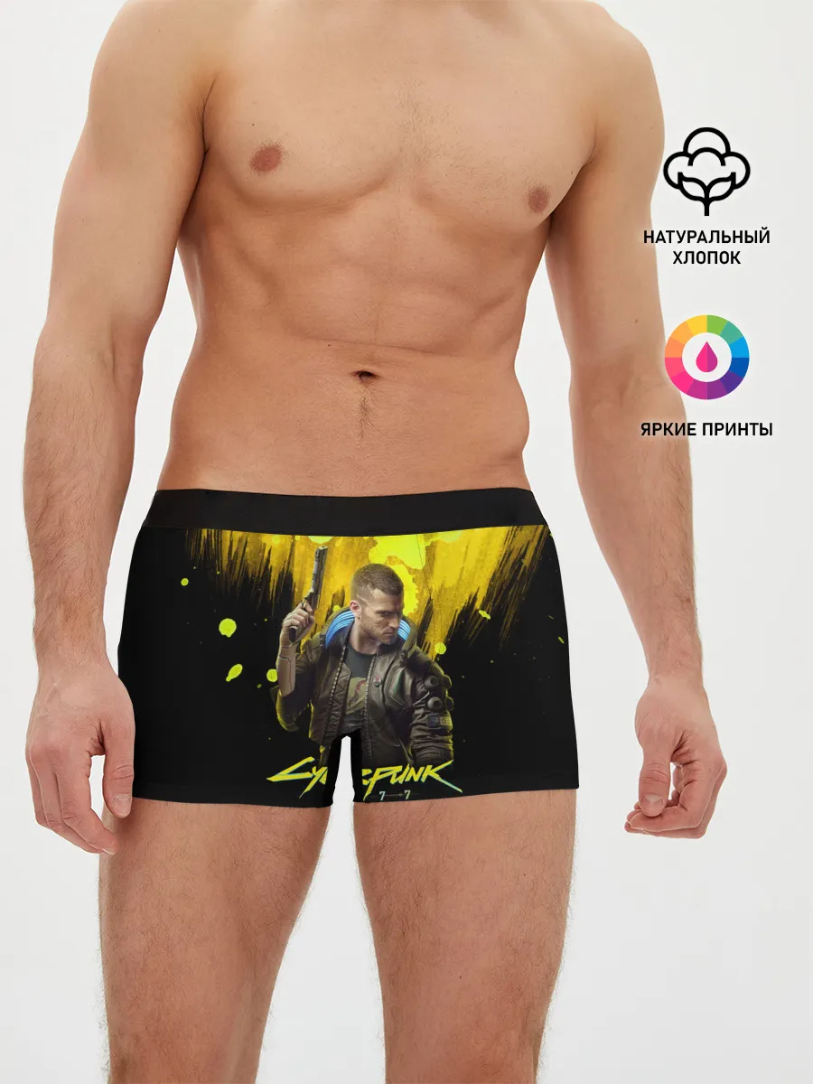 Мужские трусы боксеры / CYBERPUNK 2077