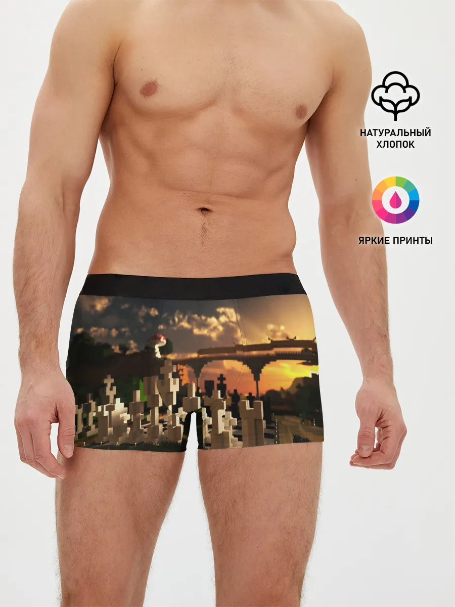 Мужские трусы боксеры / MINECRAFT