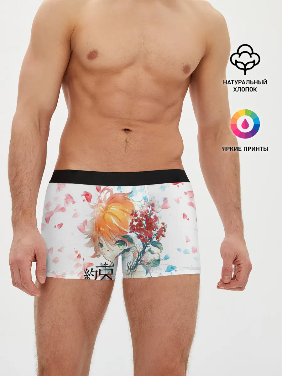 Мужские трусы боксеры / обещанный неверленд