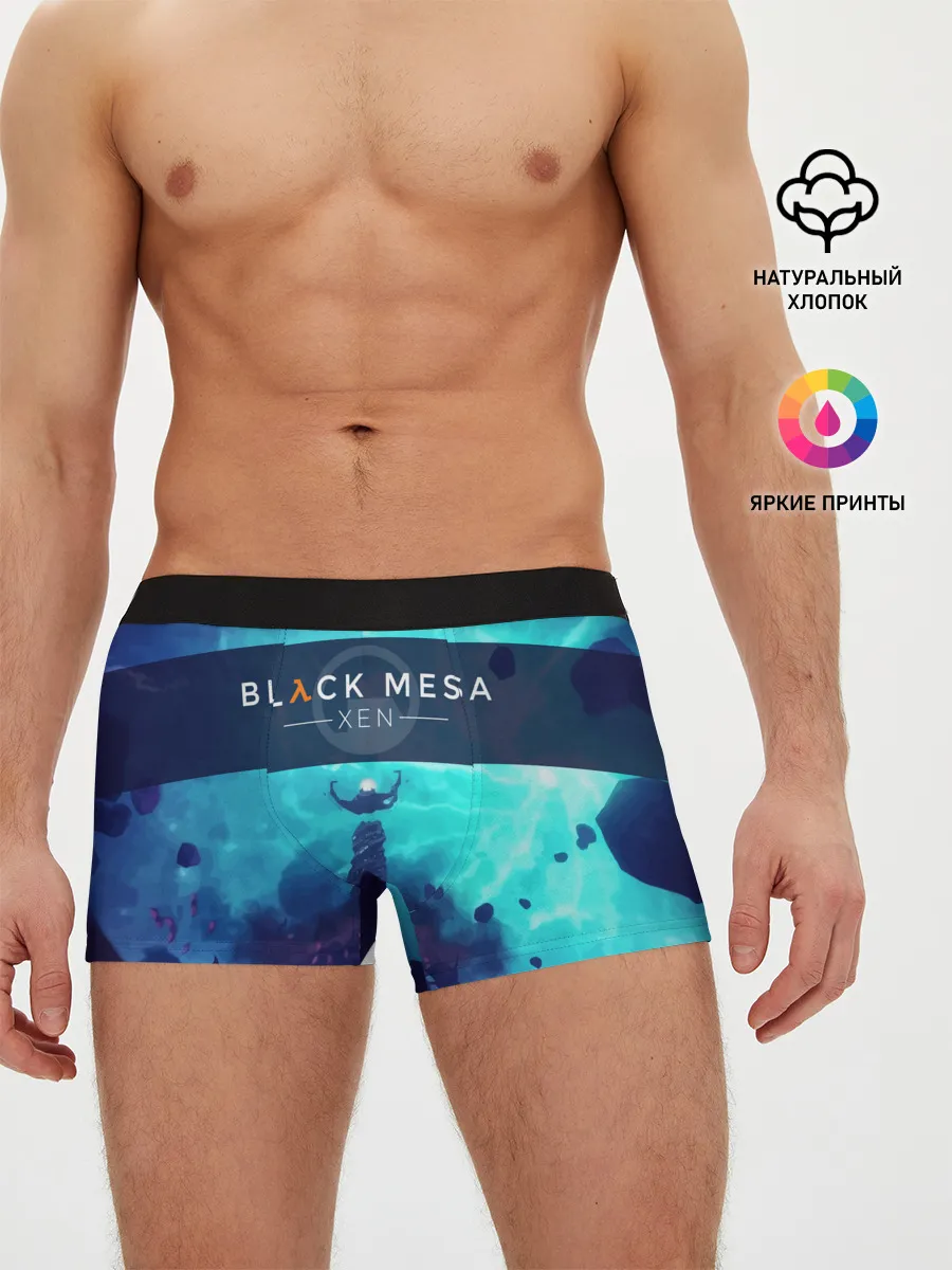 Мужские трусы боксеры / HALF-LIFE - Black Mesa: XEN