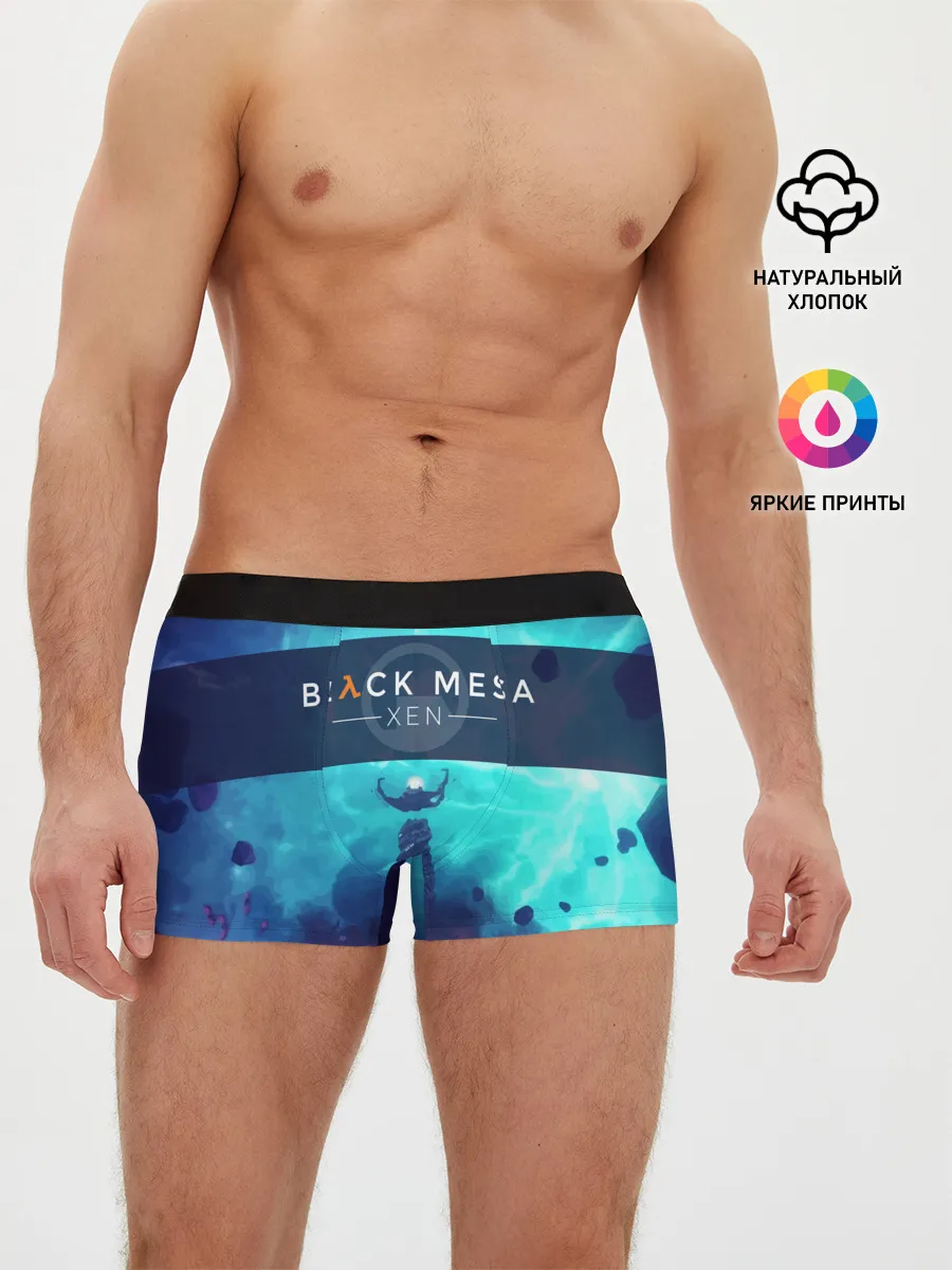 Мужские трусы боксеры / HALF-LIFE - Black Mesa: XEN