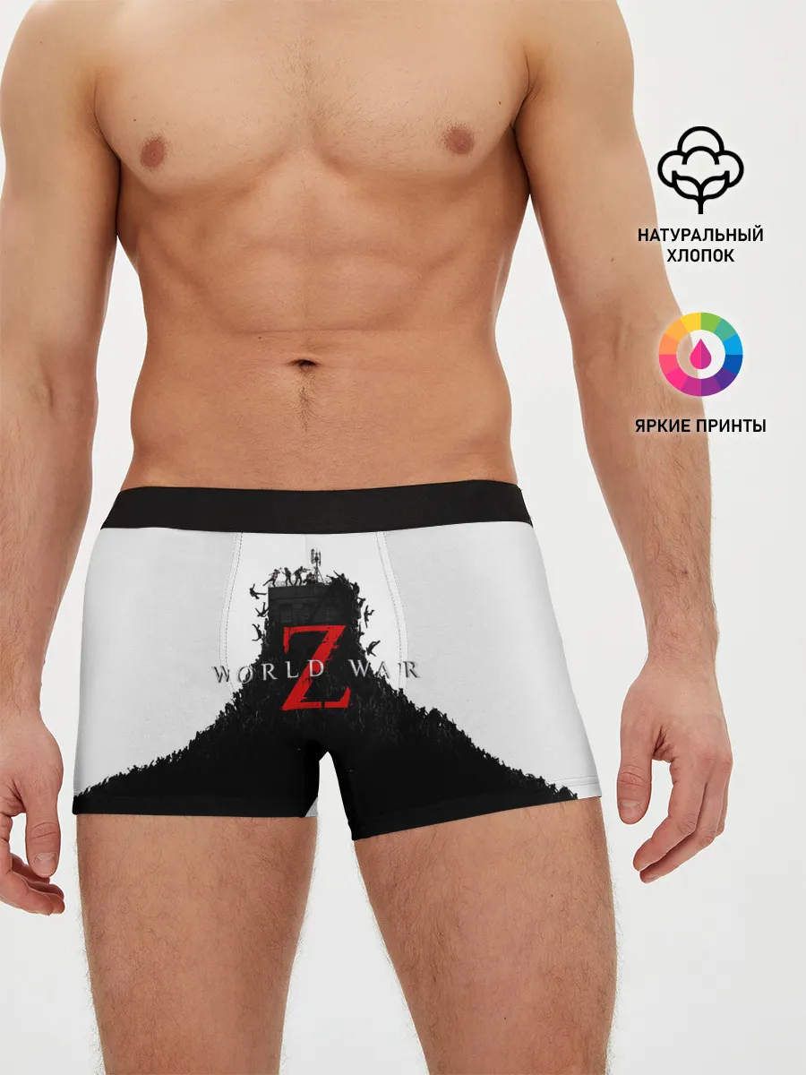 Мужские трусы боксеры / WORLD WAR Z