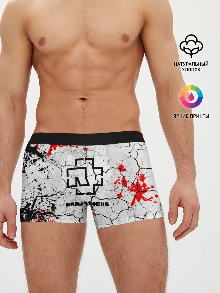 Мужские трусы боксеры / RAMMSTEIN