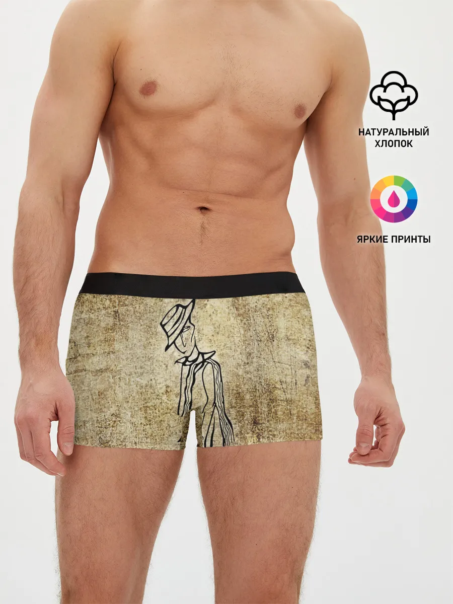 Мужские трусы боксеры / Пикник