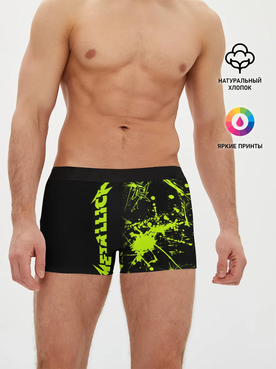 Мужские трусы боксеры / Metallica