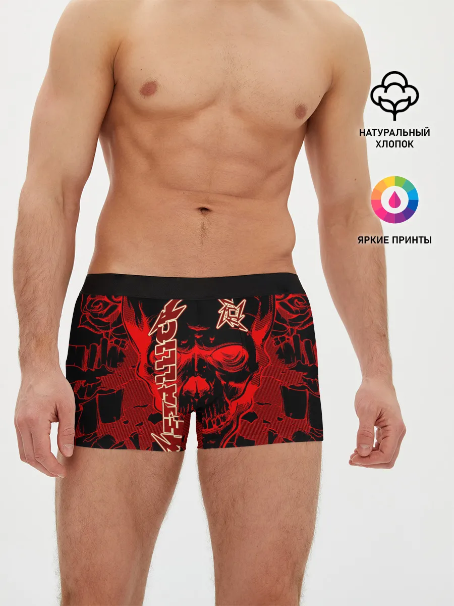 Мужские трусы боксеры / Metallica