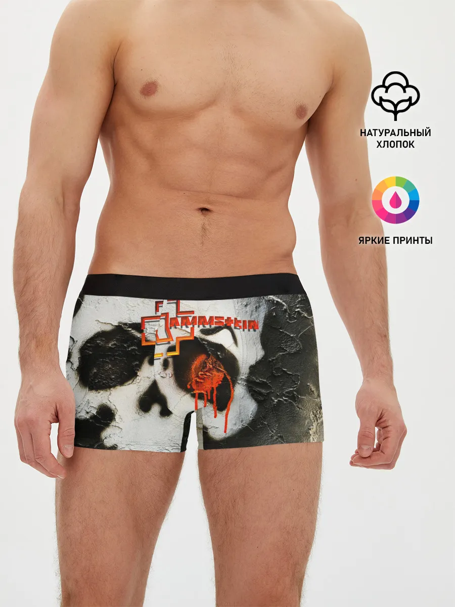 Мужские трусы боксеры / Rammstein