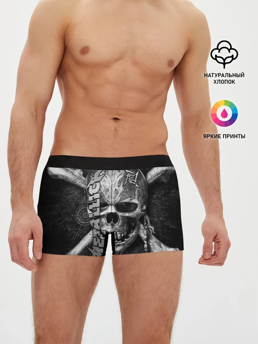 Мужские трусы боксеры / Metallica