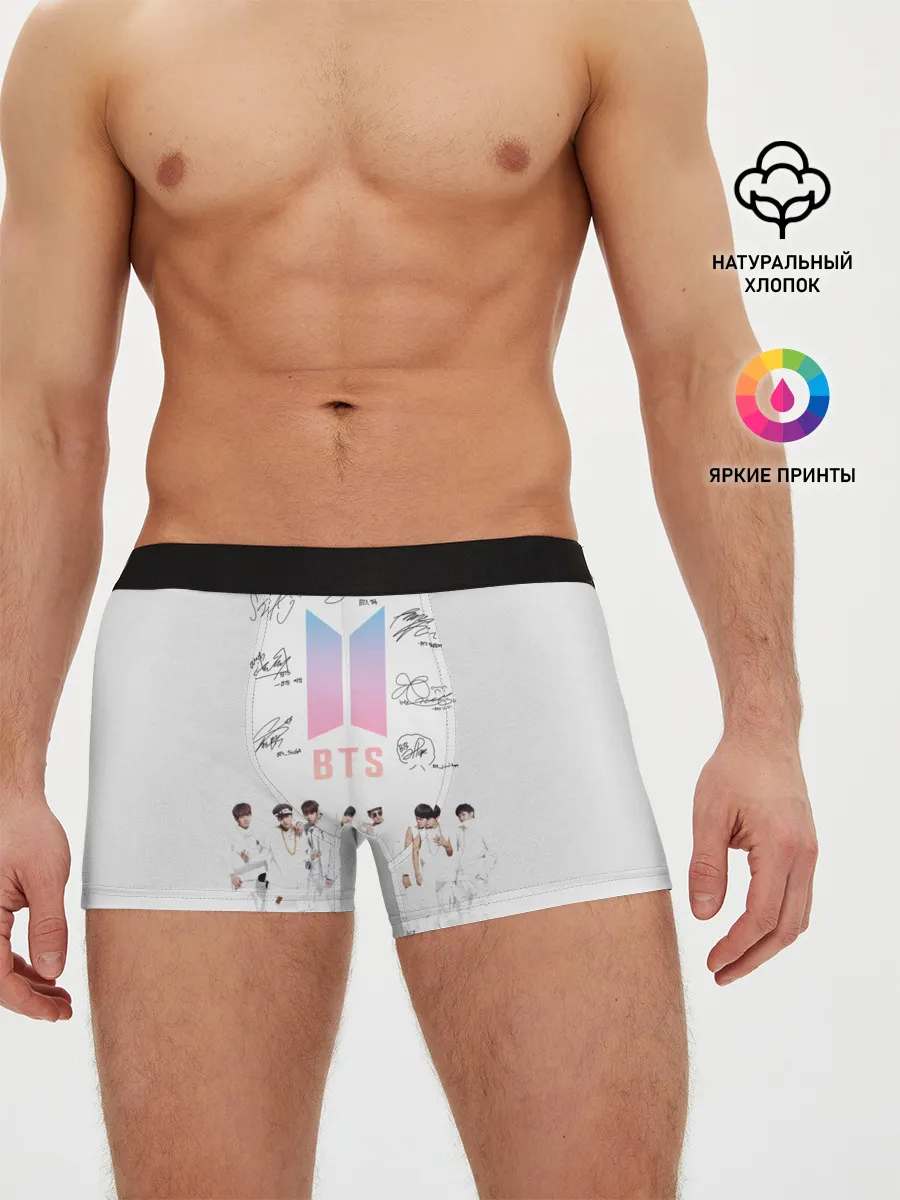 Мужские трусы боксеры / BTS