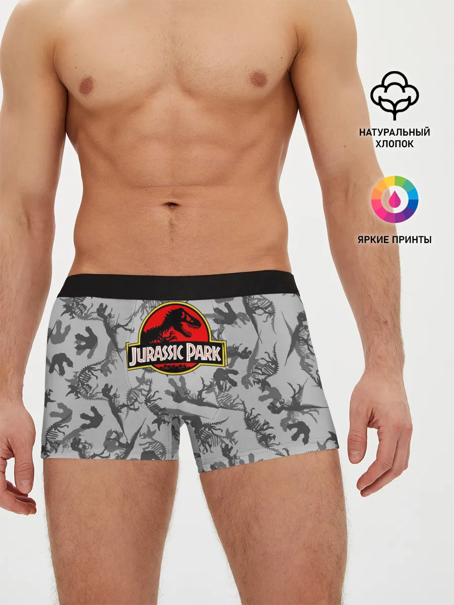 Мужские трусы боксеры / Парк Юрского Периода