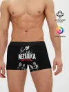Мужские трусы боксеры / Metallica Группа крови