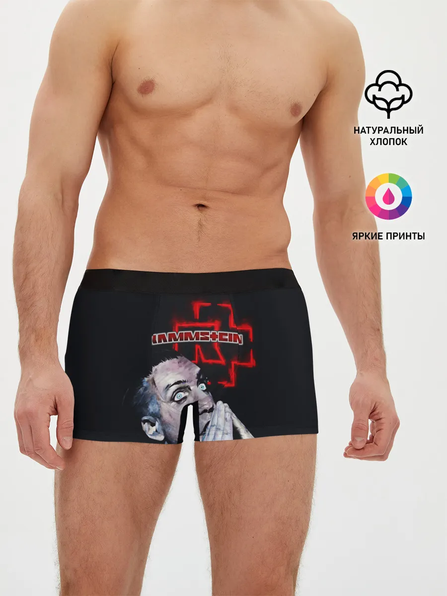 Мужские трусы боксеры / Rammstein