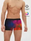 Мужские трусы боксеры / Брызги краски