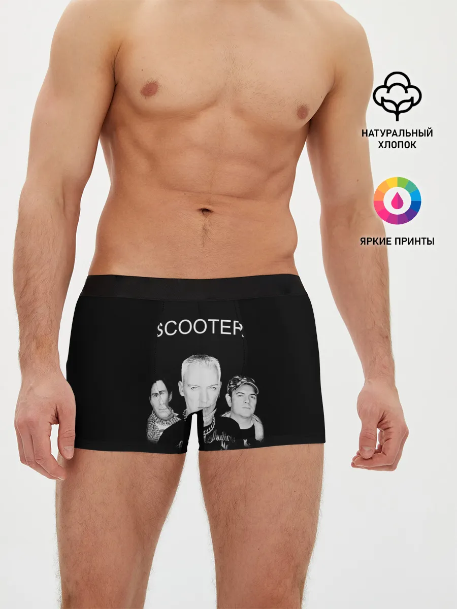 Мужские трусы боксеры / Scooter