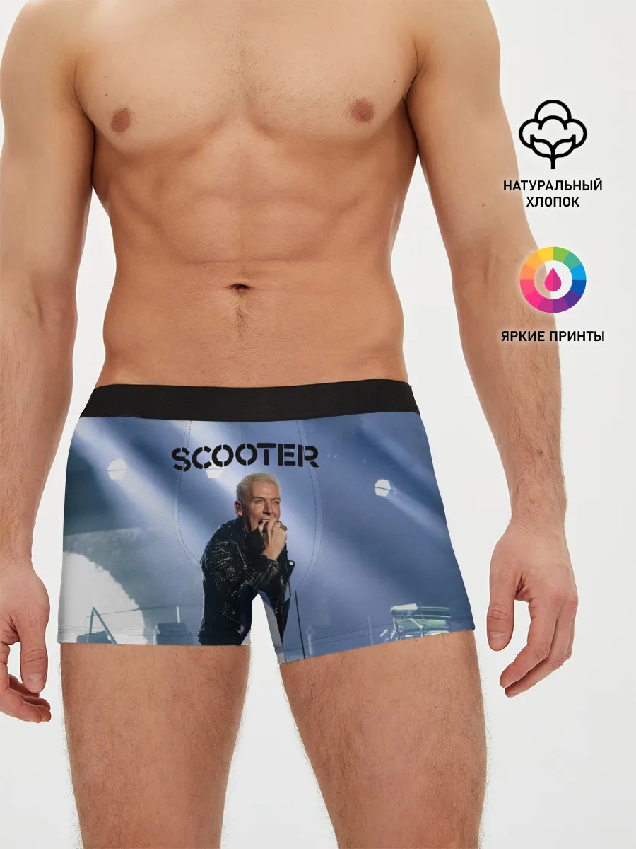 Мужские трусы боксеры / Scooter
