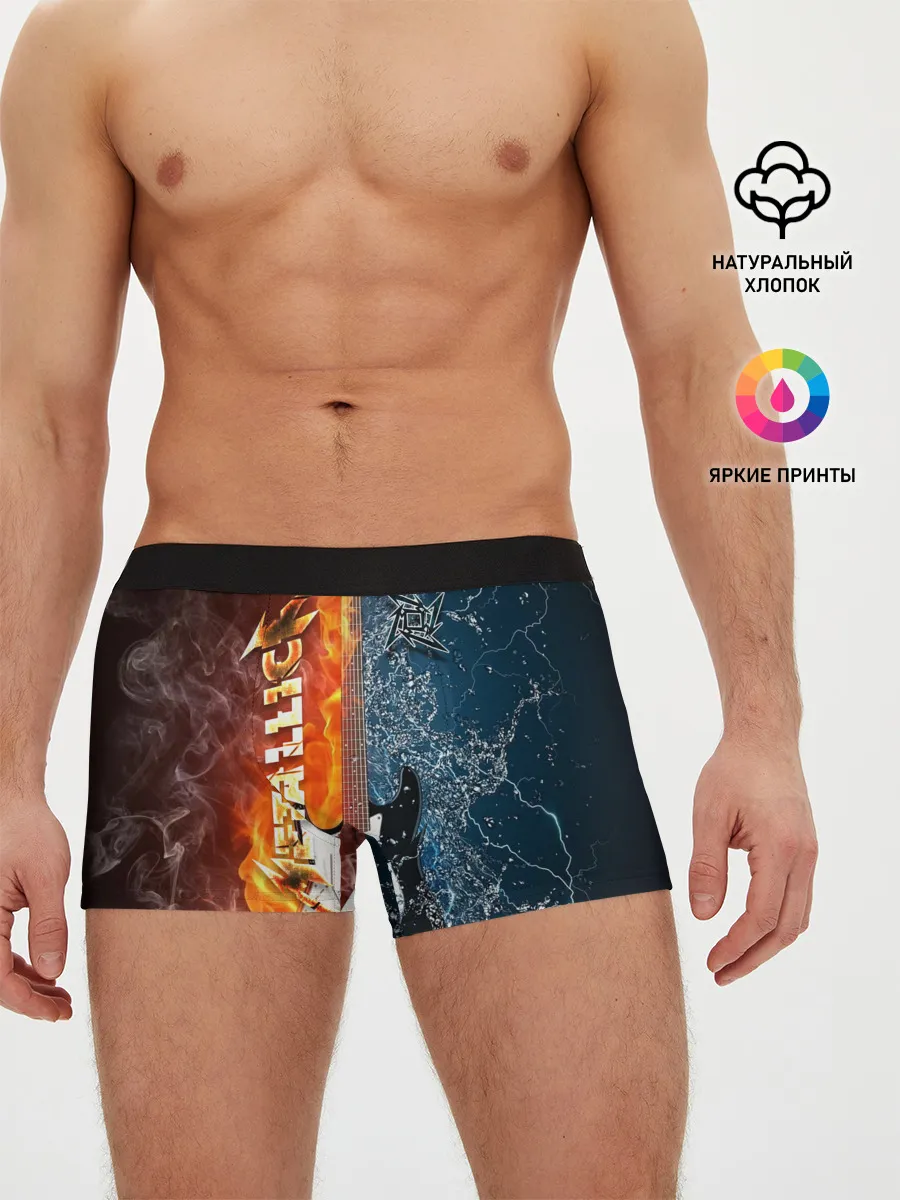 Мужские трусы боксеры / Metallica