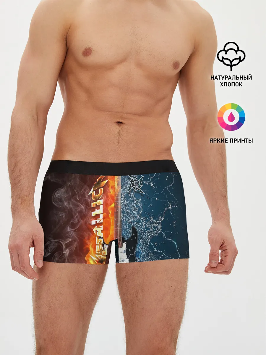 Мужские трусы боксеры / Metallica