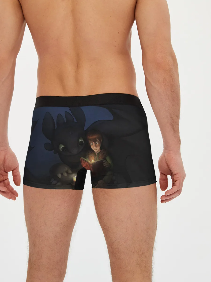 Мужские трусы боксеры / Как приручить дракона