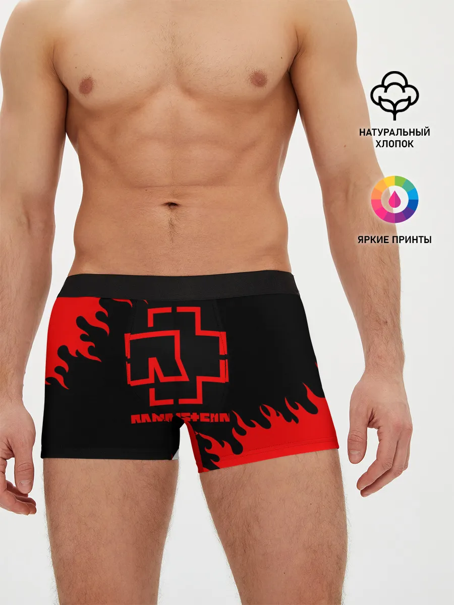 Мужские трусы боксеры / RAMMSTEIN