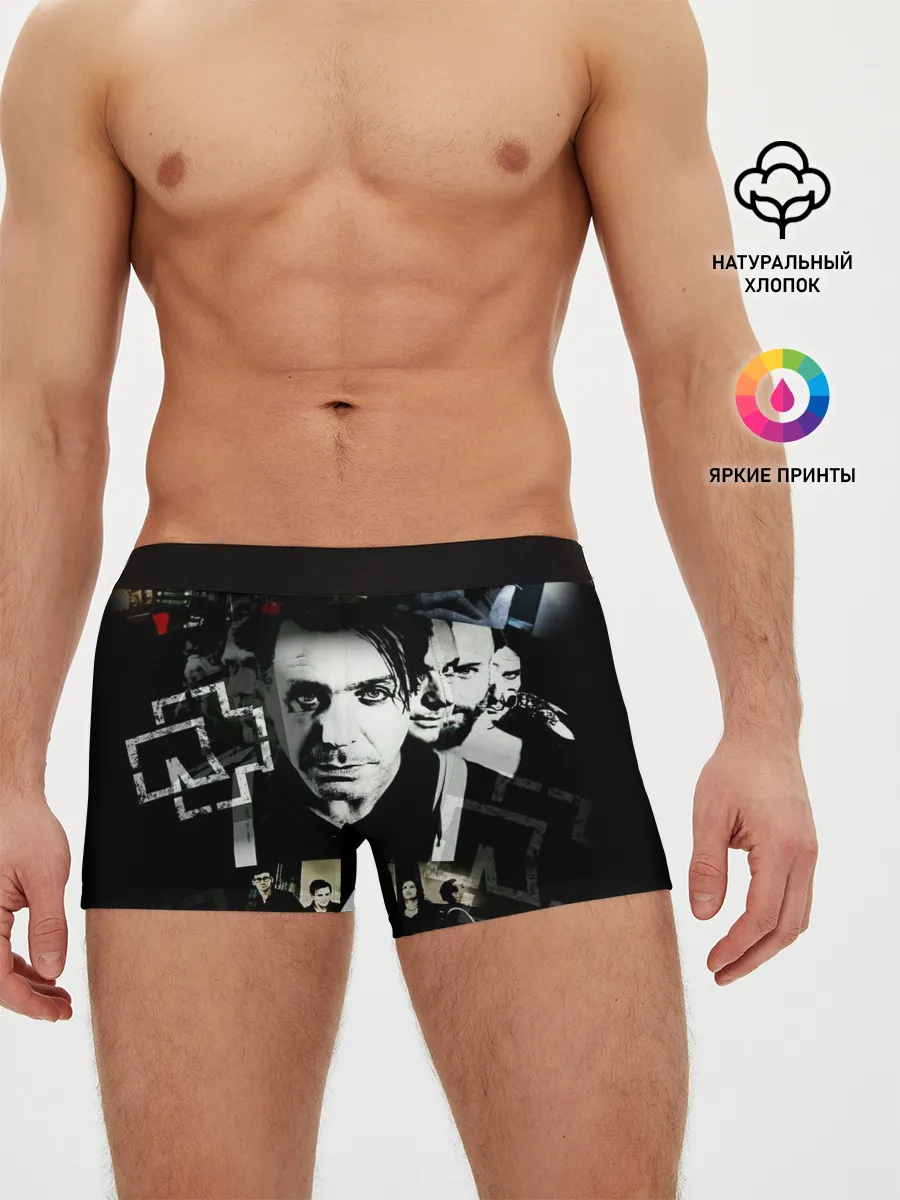 Мужские трусы боксеры / Rammstein