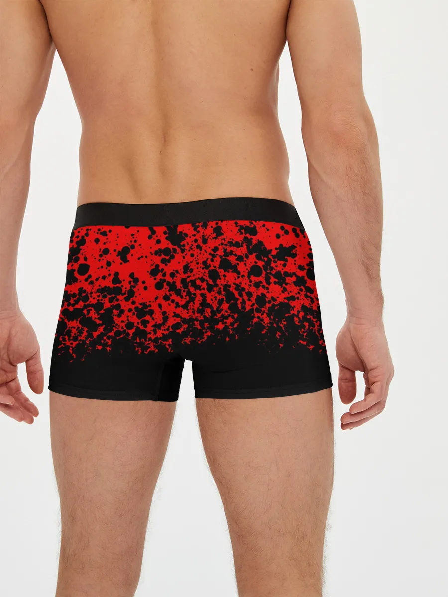 Мужские трусы боксеры / Overlord Skull red