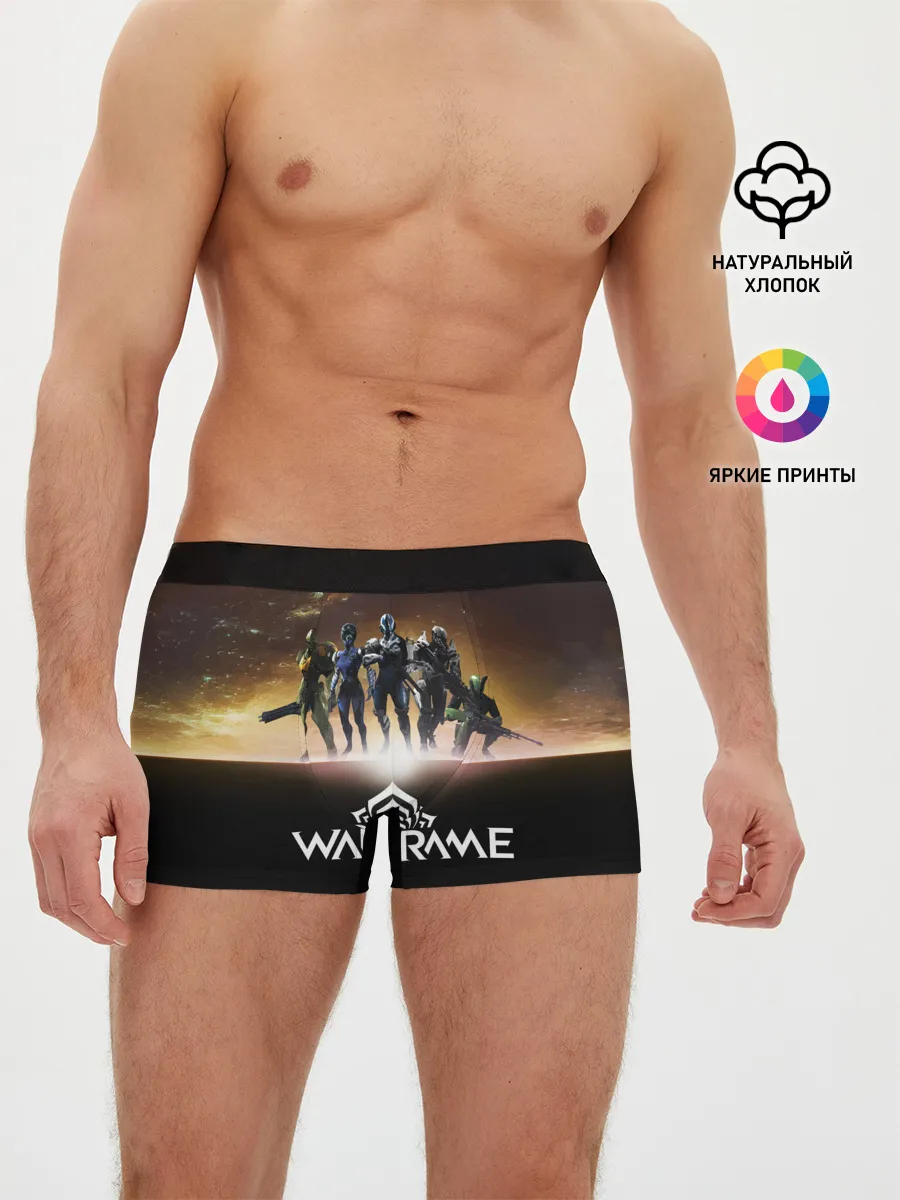 Мужские трусы боксеры / WARFRAME Planet