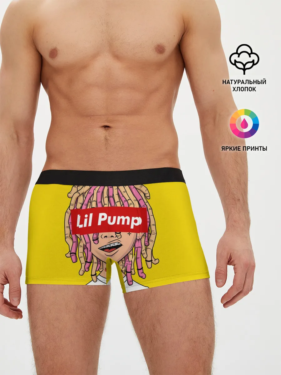 Мужские трусы боксеры / Lil Pump