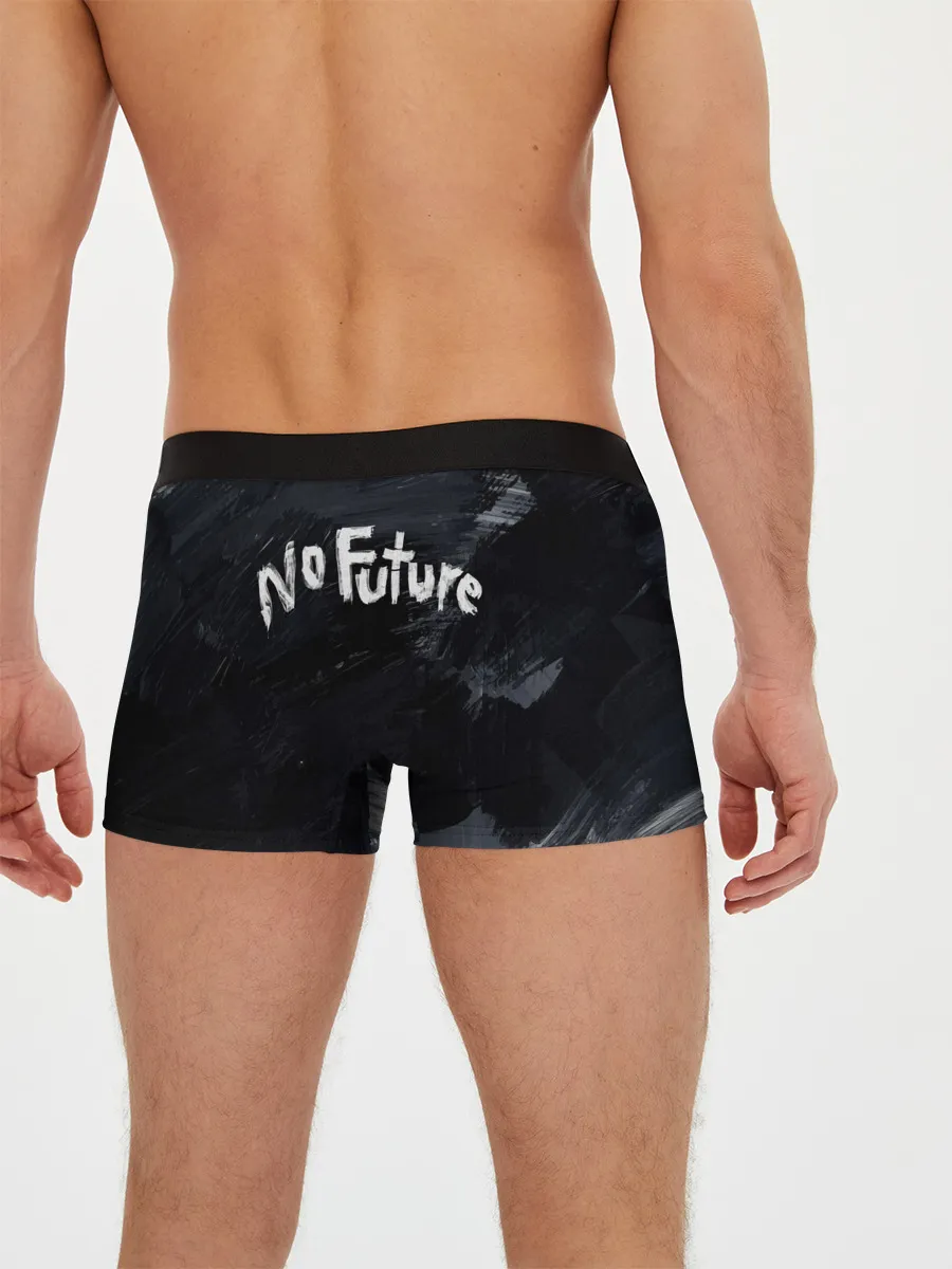 Мужские трусы боксеры / DARK - No Future