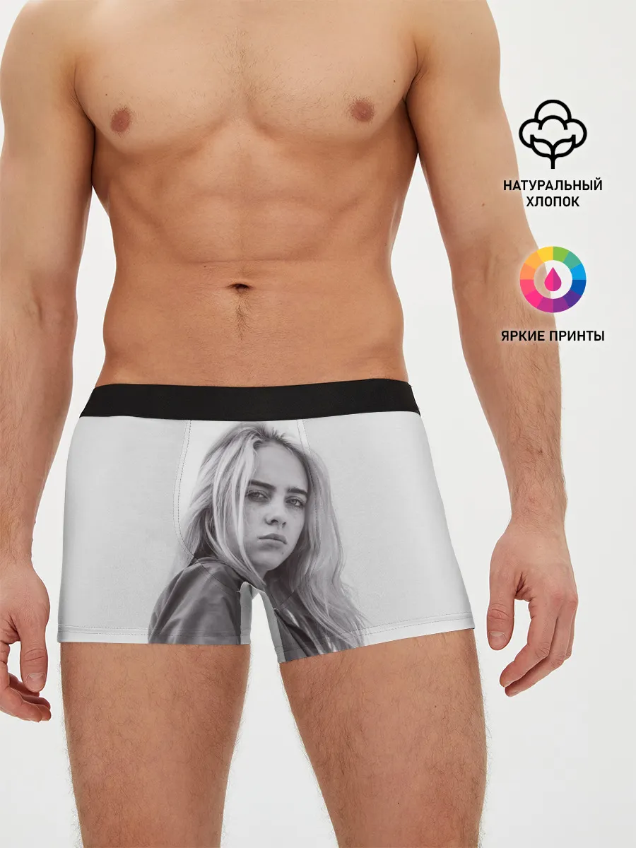 Мужские трусы боксеры / BILLIE EILISH