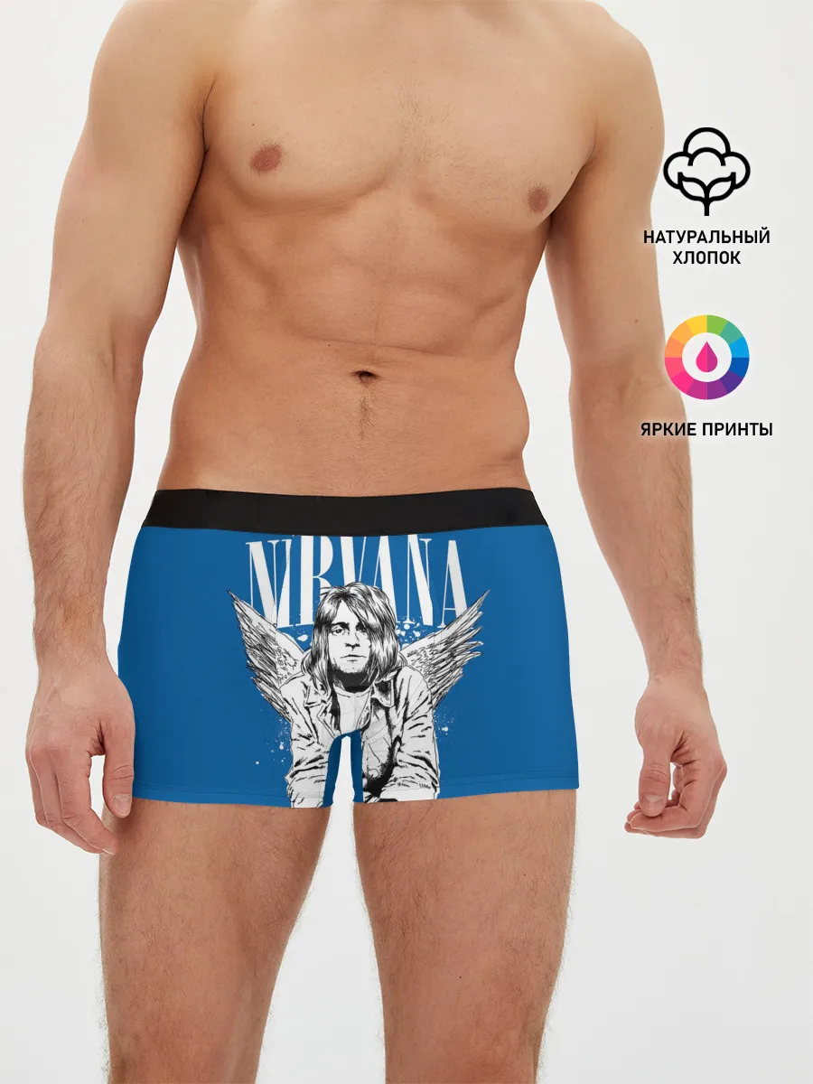 Мужские трусы боксеры / Nirvana