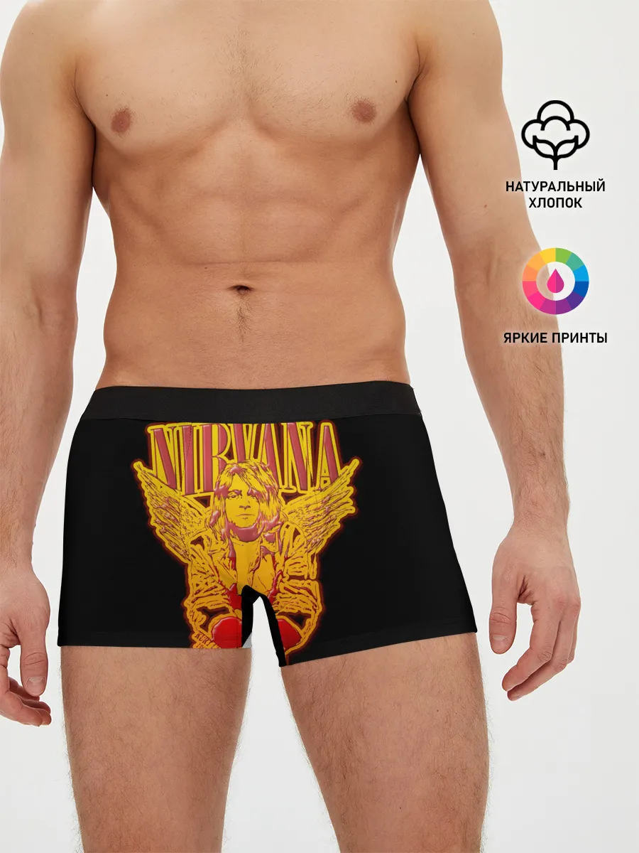 Мужские трусы боксеры / Nirvana