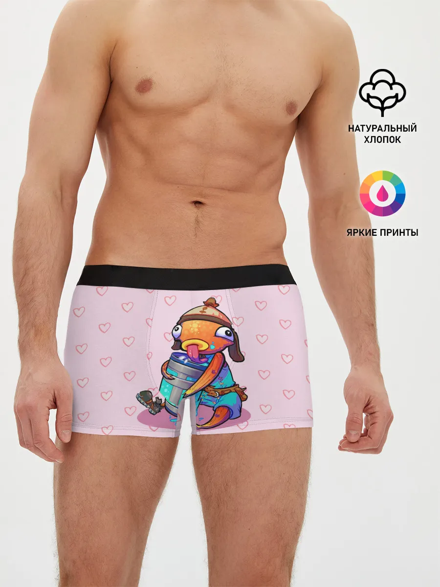 Мужские трусы боксеры / Рыба Фортнайт