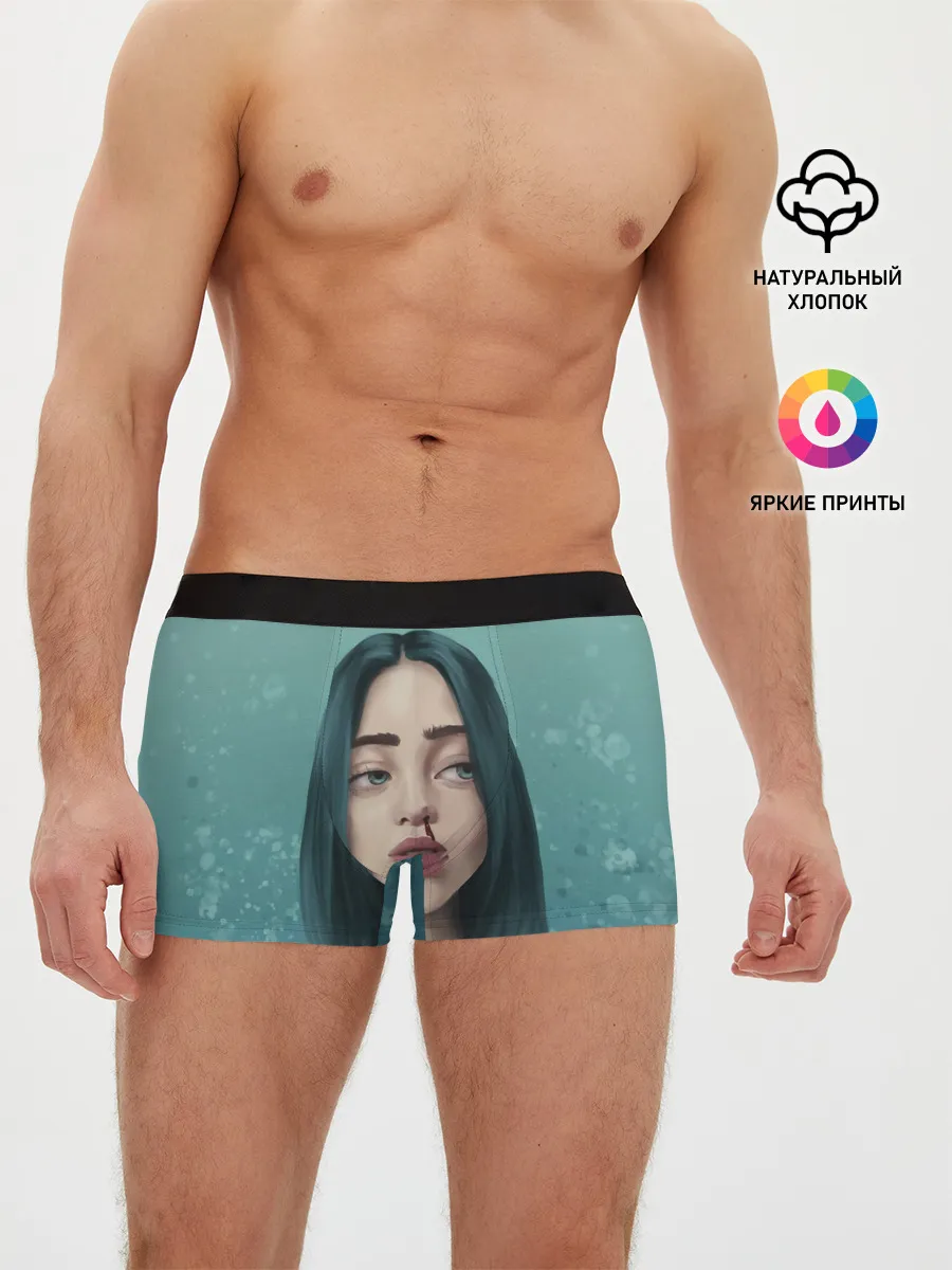 Мужские трусы боксеры / Билли Айлиш