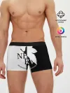 Мужские трусы боксеры / Nerv black and white