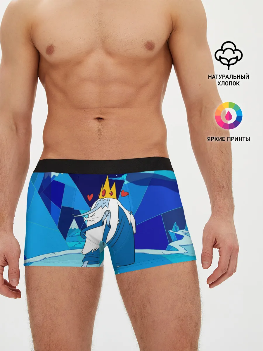 Мужские трусы боксеры / Ледяной король