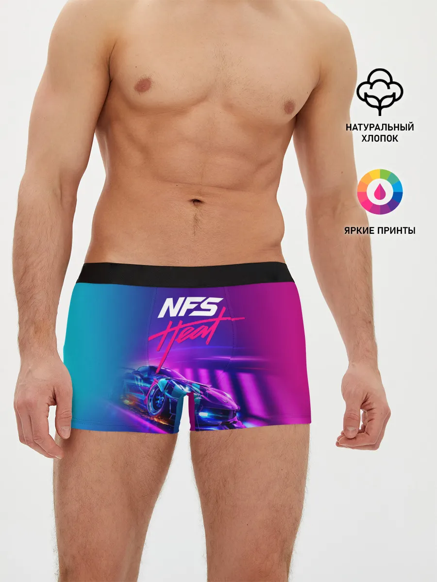 Мужские трусы боксеры / NEED FOR SPEED - HEAT