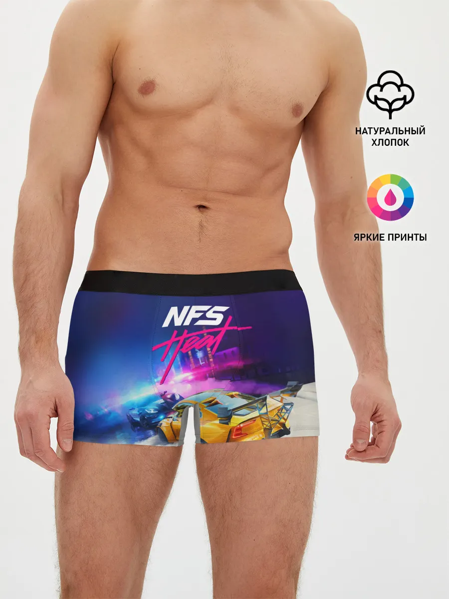 Мужские трусы боксеры / NEED FOR SPEED - HEAT