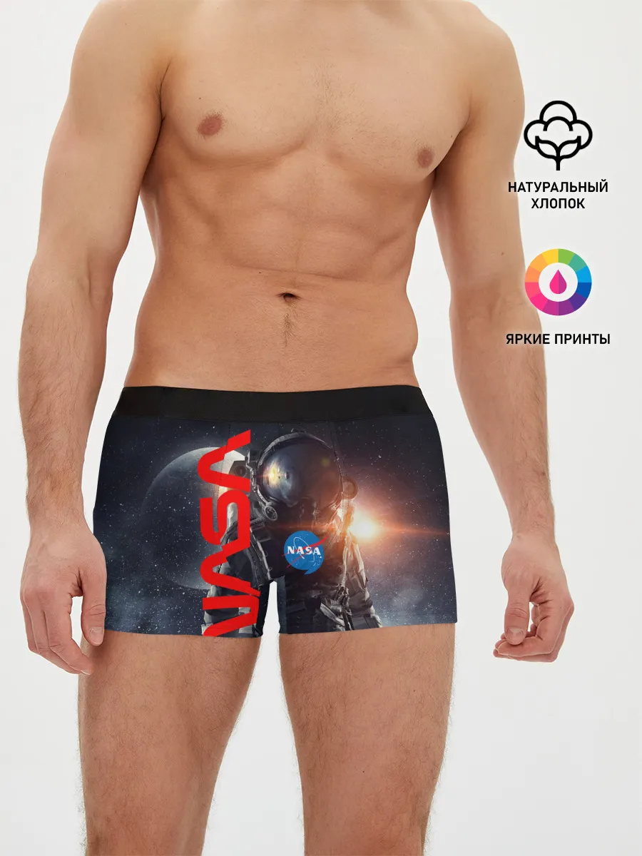Мужские трусы боксеры / Nasa Apollo 16