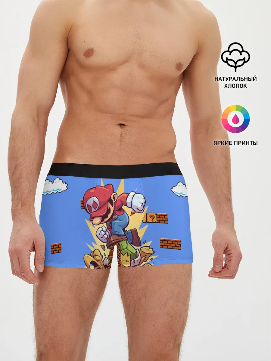 Мужские трусы боксеры / Марио
